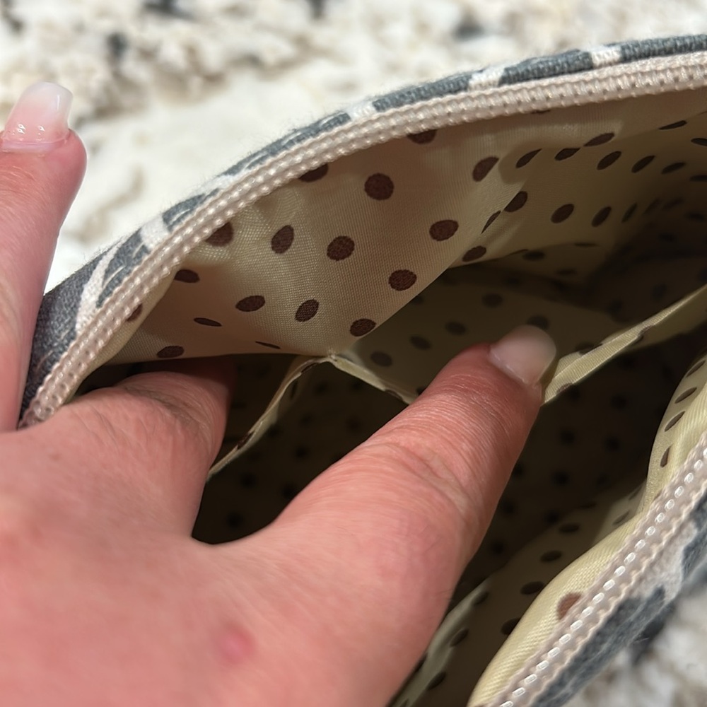 Gray Patterned Women's Bag - Picture 4 of 5